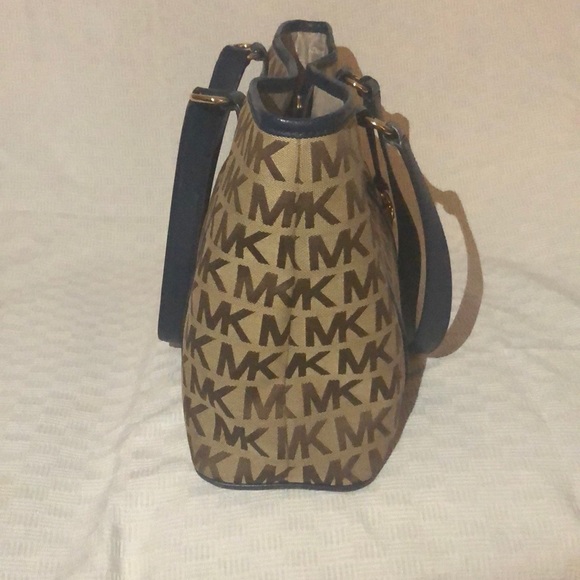 Vintage Michael Kors Monogrammed Tote Bag - Picture 3 of 5